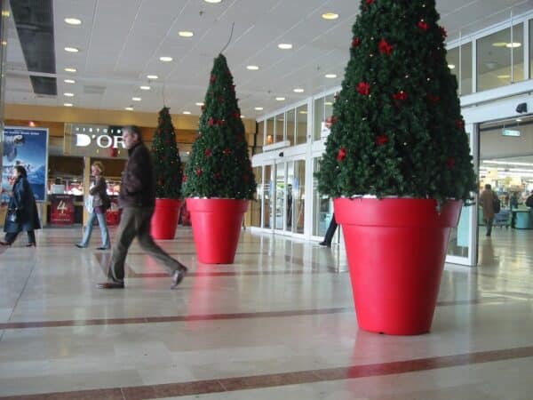 Pot MONCEAU pour plantes mobilier intérieur ou extérieur décoration pour collectivités