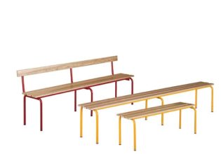 Banc bois école maternelle