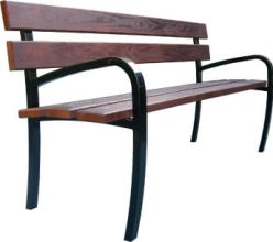 Banc Allure avec accoudoirs